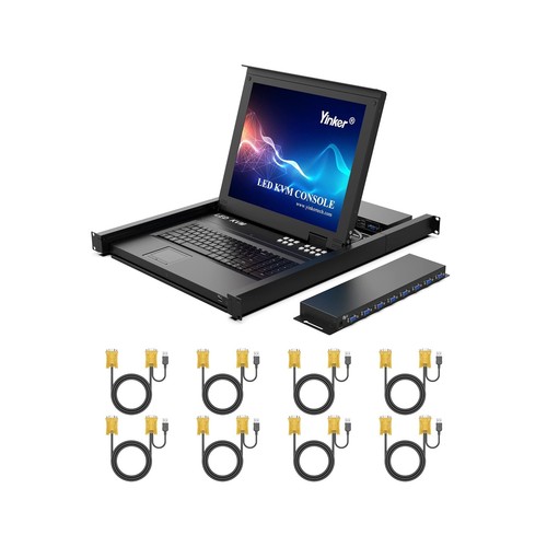 Lcd kvm switch vga - switch, 17''